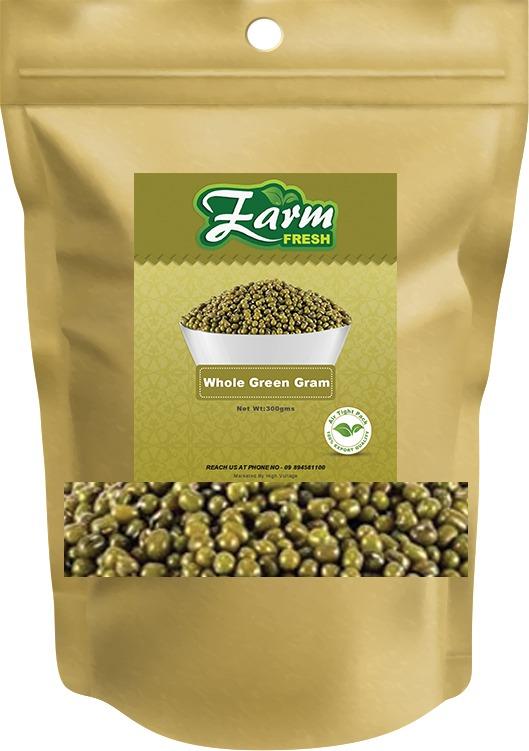 Fram Fresh Whole Moong Beans 300g Export Quality