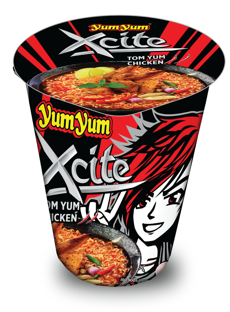 Xcite Cup Noodle - Tom Yum Chicken (3 Cup *70g) – GoodZay