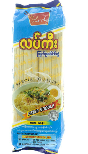 Lucky Dried Egg Noodle 100Gm