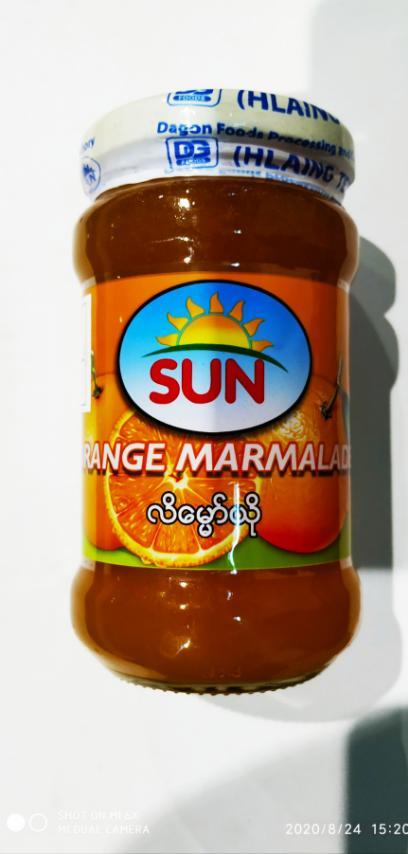 Sun Orange Jam - 400g