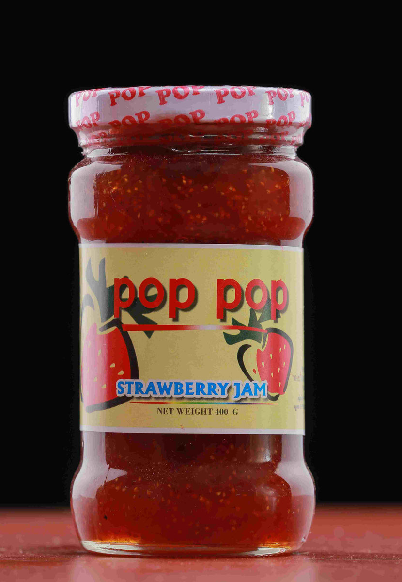Pop Pop - Strawberry Jam - 400g – GoodZay