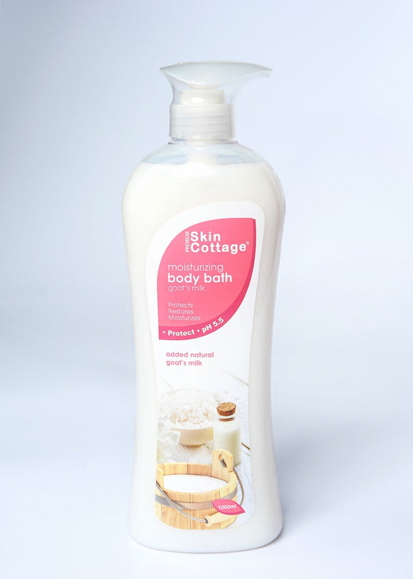 Rich-Skin Coltage Moist Body Bath (1 Lit) Goat Milk