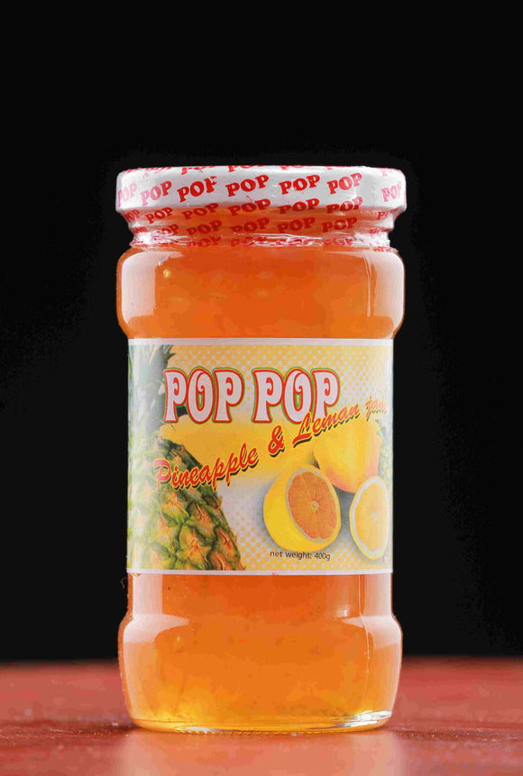 Pop Pop - Pineapple & Lemon Jam - 400g