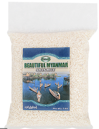Beautiful Myanmar Shan Rice 1Kg