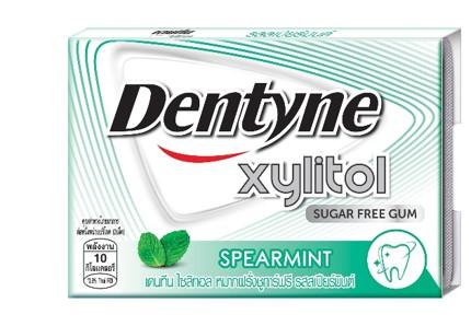 Dentyne Blister Xylitol Spearmint 11.2g