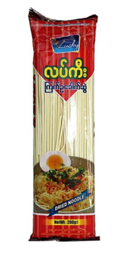 Lucky Dried Egg Noodle 200Gm