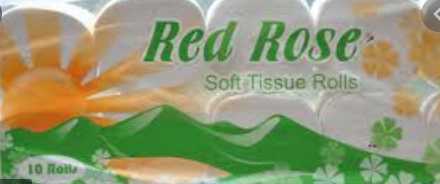 Red Rose Soft Tissue Roll 10Rolls