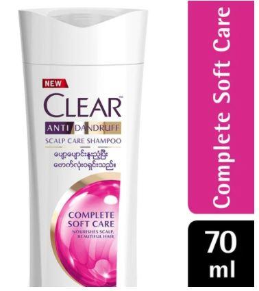 Clear Hair Shampoo 480mL (Complete Soft Care) Pump