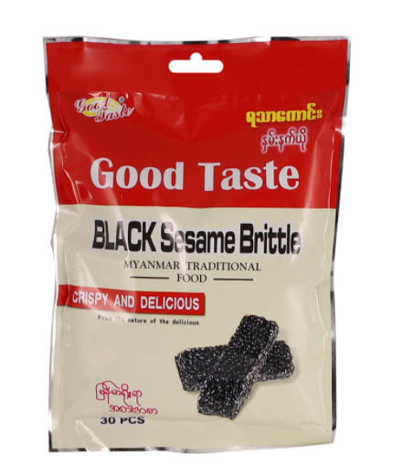good Taste Black Sesame Brittle - 100g