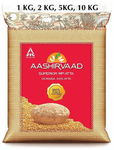 Aashirvaad Whole Wheat Flour / Atta - 5 Kg