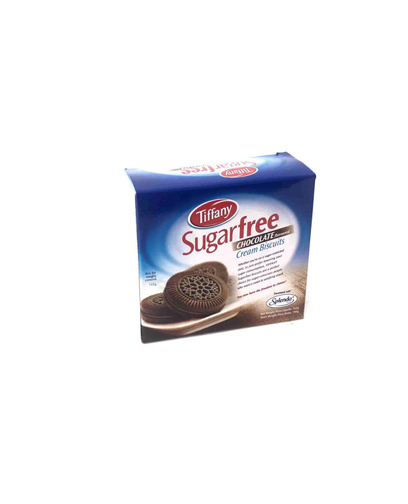 Tiffany Sugarfree Chocolate Cream Biscuits 162gm/190g
