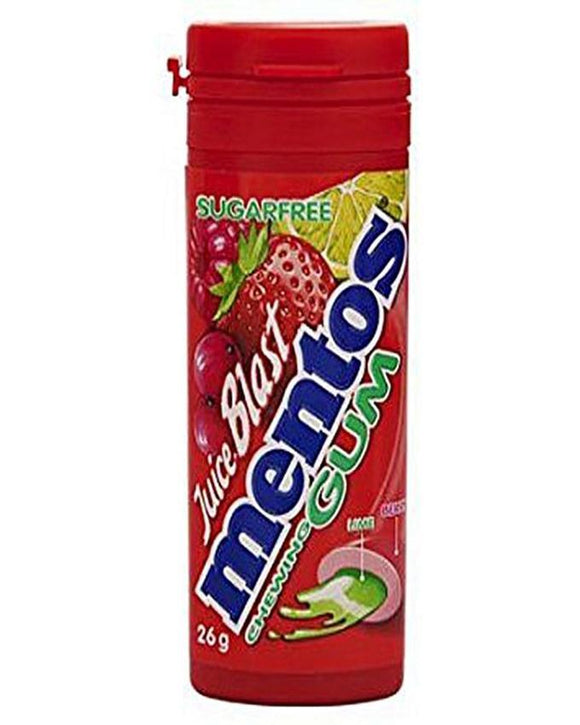 Mentos Juice Blast Chewing Gum 26g