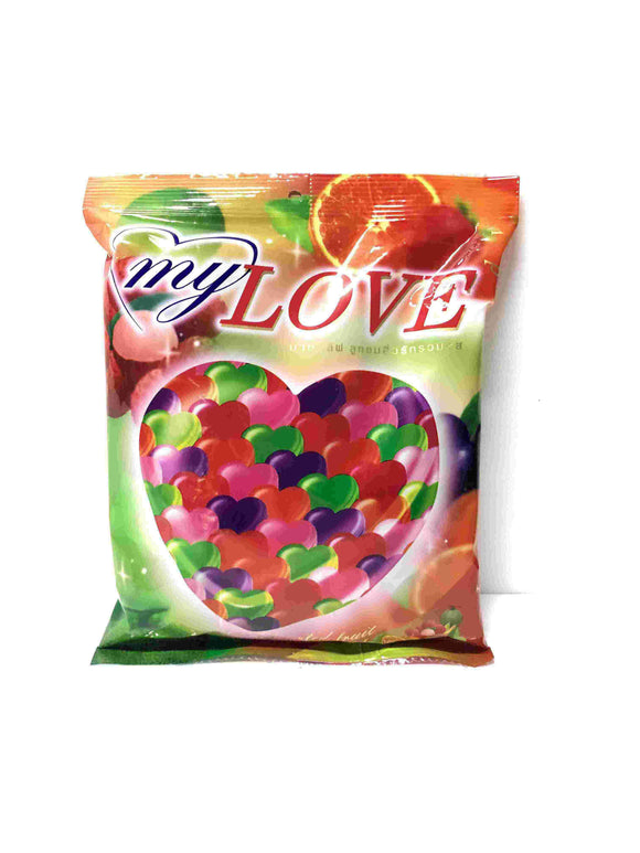 My Love Assorted Fruit Candy 200g