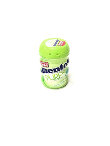 Mentos Pure Fresh Chewing Gum Lime Mint W/Green Tea 57.75g