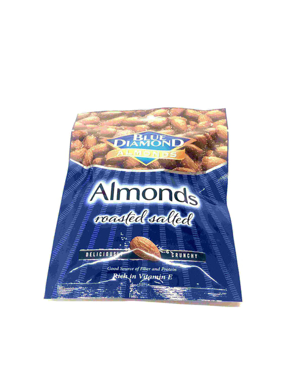 Blue Diamond Roasted Salted Almonds 40Gm
