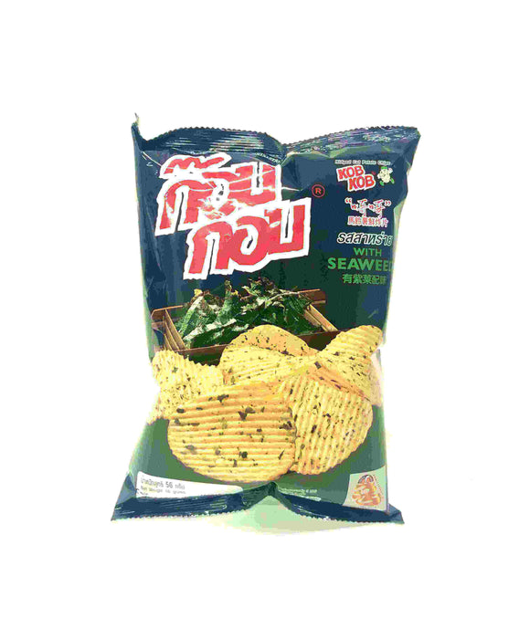 Kob Kob Potato Chips 56g (Seaweed)