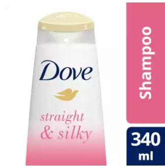 Dove Straight & Silky Shampoo 340mL