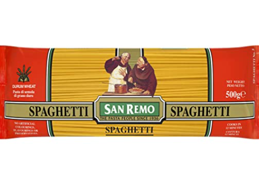 San Remo Pasta Spaghetti 500Gm