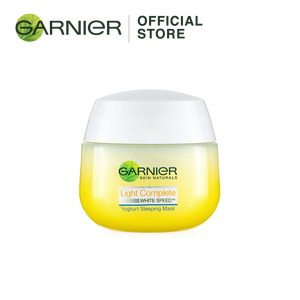 garnier Light Complete Whitening Yoghurt Sleeping Mask 50mL Jar