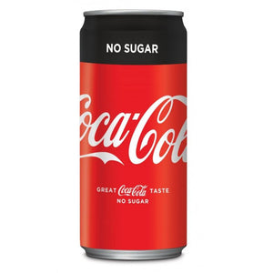 Coca-Cola No Sugar 330ml Can