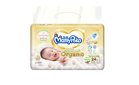 Mamy Poko Premium Open Regular (Newborn-24)
