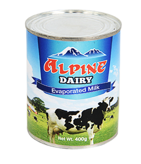 Alpine Dairy Evaporated Milk - 400g