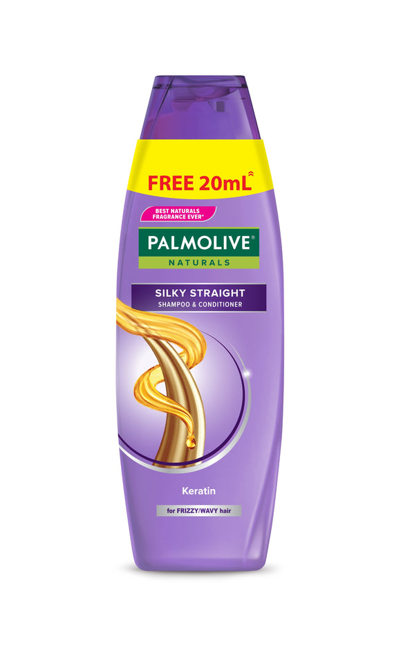 Palmolive Natural Shampoo Silky Straight - 200 mL
