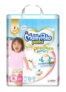 Mamy Poko Premium Pant Jumbo (Xl-46) Girl
