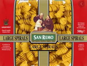 San Remo Large Spirals 500Gm