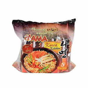 Ma Ma Korea Kitchen Noddle Hot & Spicy 60gmx5s