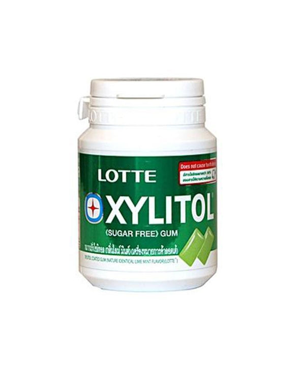 Lotte Xylitol Sugar Free Gum 58g (Lime Mint)