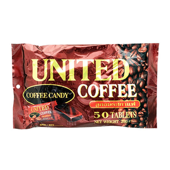 United Candy 200gm 50pcs ( Butter,Coffe)