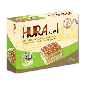 Hura Deli (Pandan/Butter Milk) Flavour Layer Cake 336g