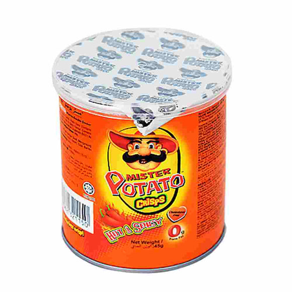 Mister Potato Crisps 45g(Hot&Spicy)