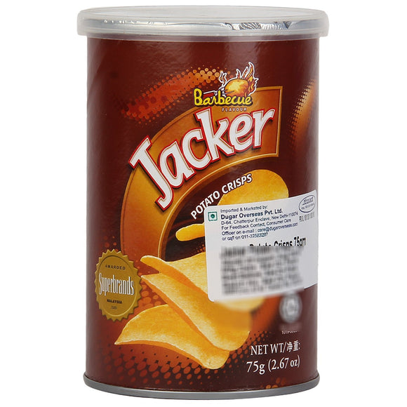Jacker Potato Crisps 75gm (Barbecue)