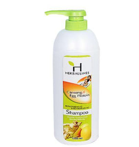 Herballines Shampoo 1000mL (ginseng&Egg Protein)