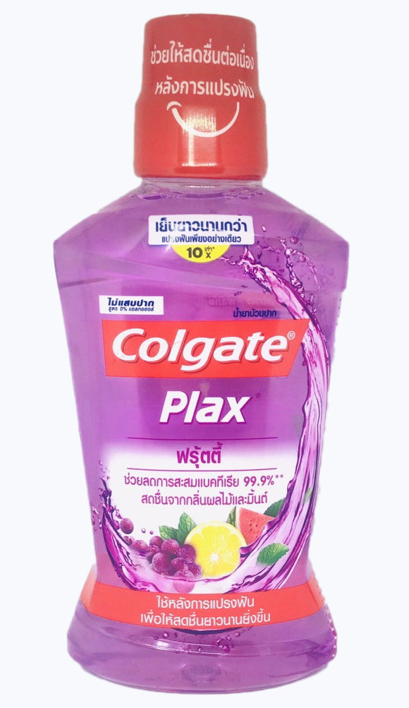 Colgate Plax Mouthwash - Fruity - 500 mL