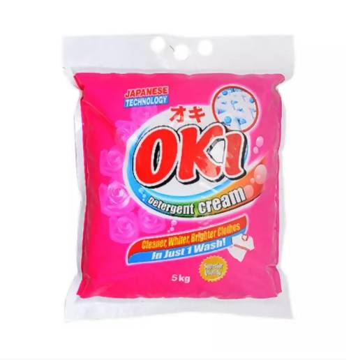 Oki Detergent Cream 5Kg (Pink) Pkt