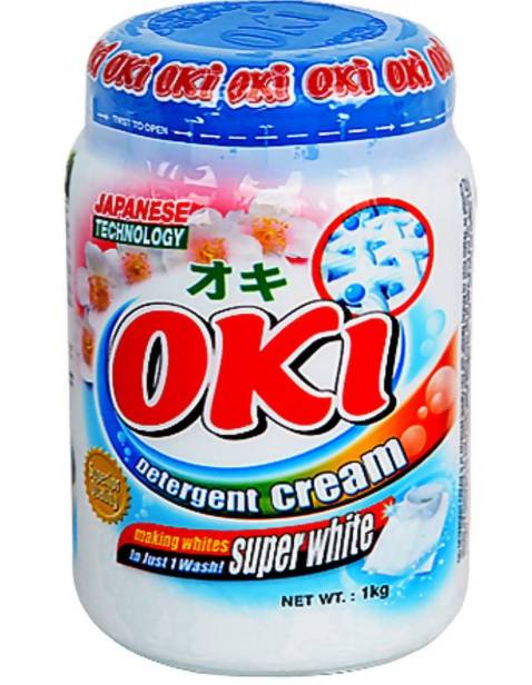 Oki Detergent Cream 1Kg (White)