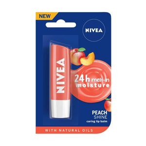 Nivea Lip Care Peach 4.8g