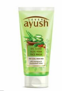 Ayush Oil Clear Aloevera Face Wash - 80g