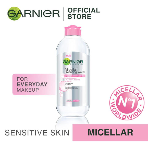 garnier Micellar Cleansing Water Pink 400mL Bottle
