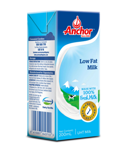Anchor Uht Milk Low Fat - 1Liter