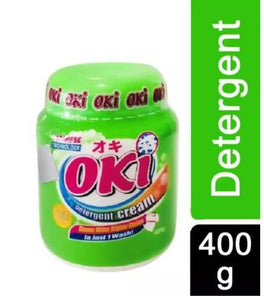 Oki Detergent Cream 400Gm (Blue/Green)
