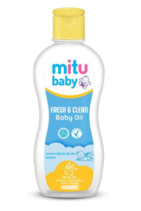 Mitu Baby Oil Bottle 100mL