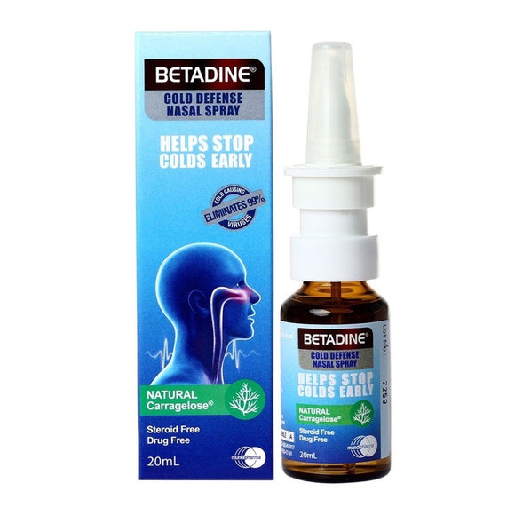 Betadine kid cold defense nasal spray 20ml