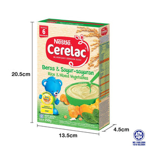 Cerelac Rice & Mixed Vegetable 250g