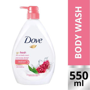 Dove go Fresh Revive Body Wash Nutrium Moisture (550mL) 550 mL