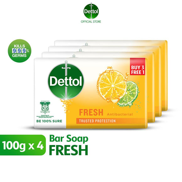 Dettol Soap 100g Fresh - One Bar Soap