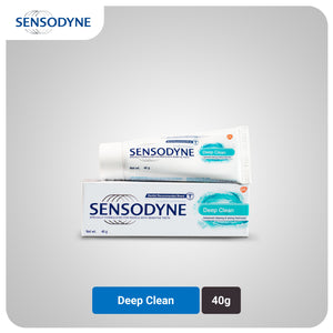 Sensodyne Deep Clean Fluoride Toothpaste - 40g